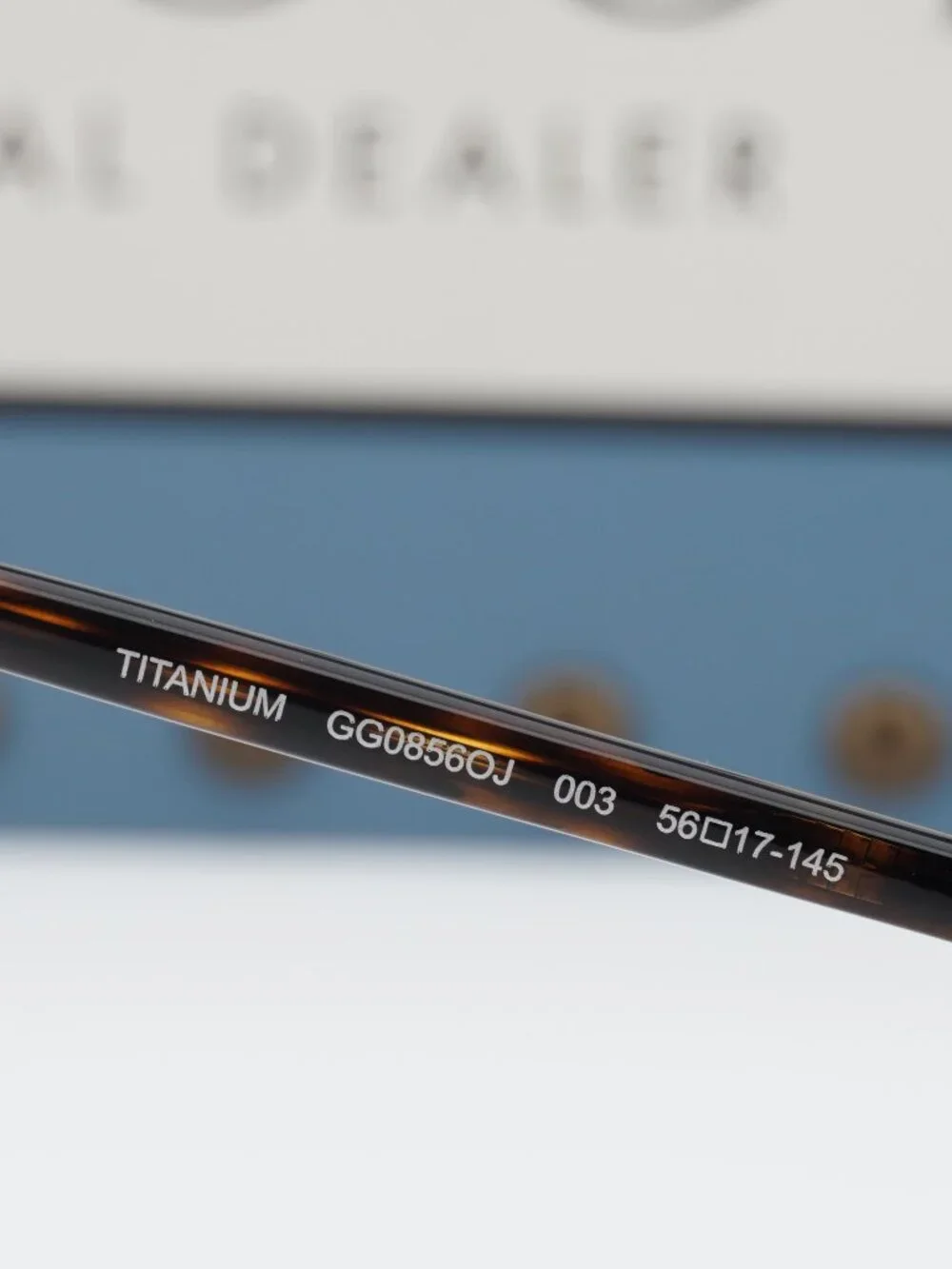 Gucci GG0856OJ 003 Rectangle Eyeglasses 56mm - Ruthenium